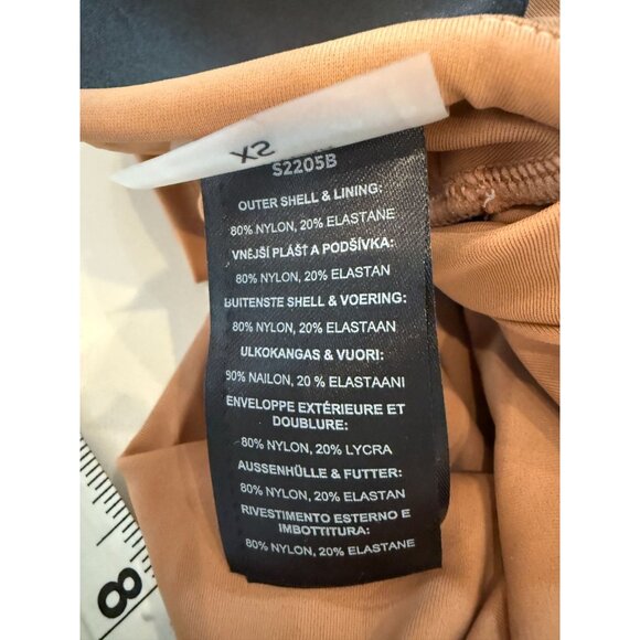 NWT Andrea Iyamah Akacia Nude Long Sleeve Bikini Top XS,‎ S - Picture 9 of 14